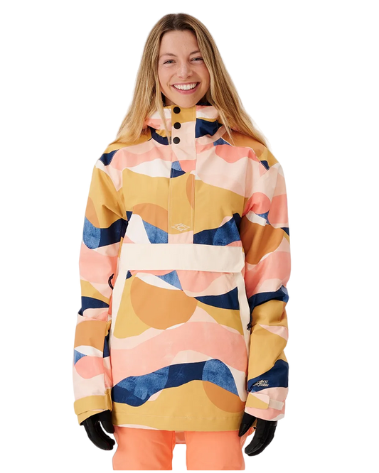 Rip Curl Rider Anorak Womens Snow Jacket - Multicolour - 2023 Women's Snow Jackets - SnowSkiersWarehouse