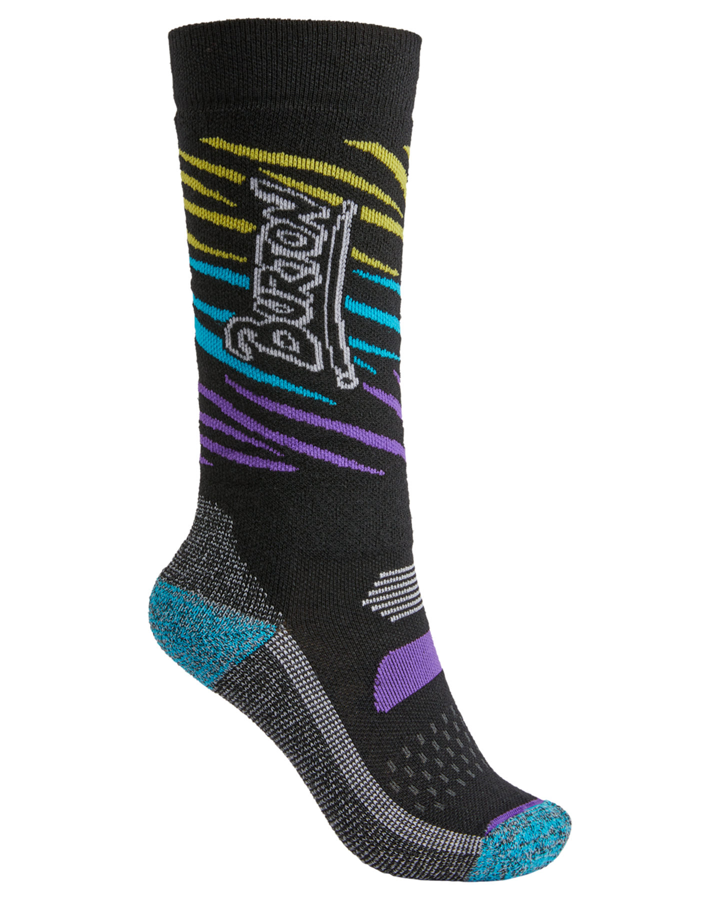 Burton Kids' Performance Midweight Socks - Safari Socks - Trojan Wake Ski Snow