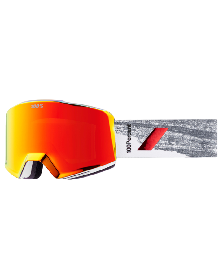 100% Norg HiPER Snow Goggles - Badlands / Red Mirror - 2023 Snow Goggles - Trojan Wake Ski Snow