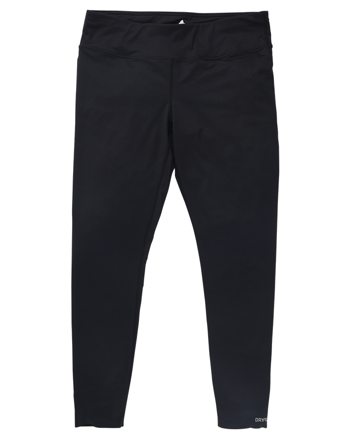 Burton Womens Midweight Base Layer Pants - True Black - 2023 Women's Thermals - Trojan Wake Ski Snow