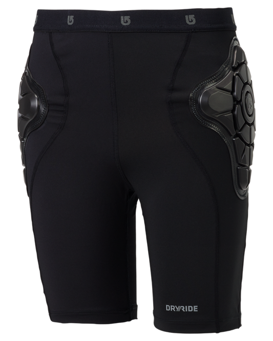 Burton Kids' Impact Shorts - True Black Kids' Snow Protection - Trojan Wake Ski Snow