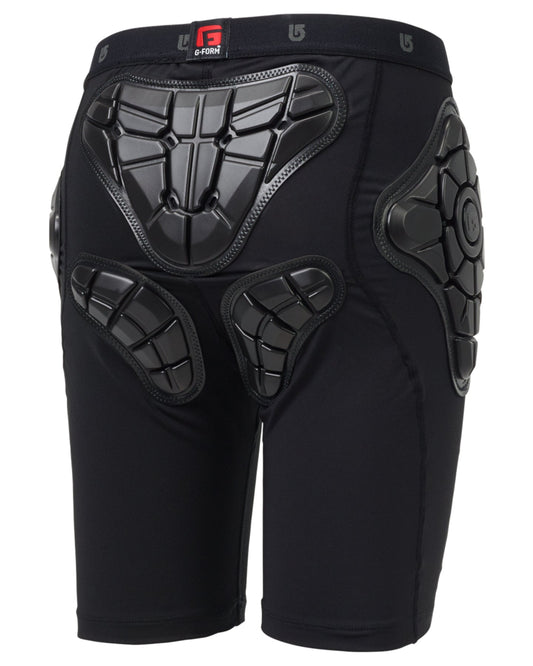 Burton Kids' Impact Shorts - True Black Kids' Snow Protection - Trojan Wake Ski Snow
