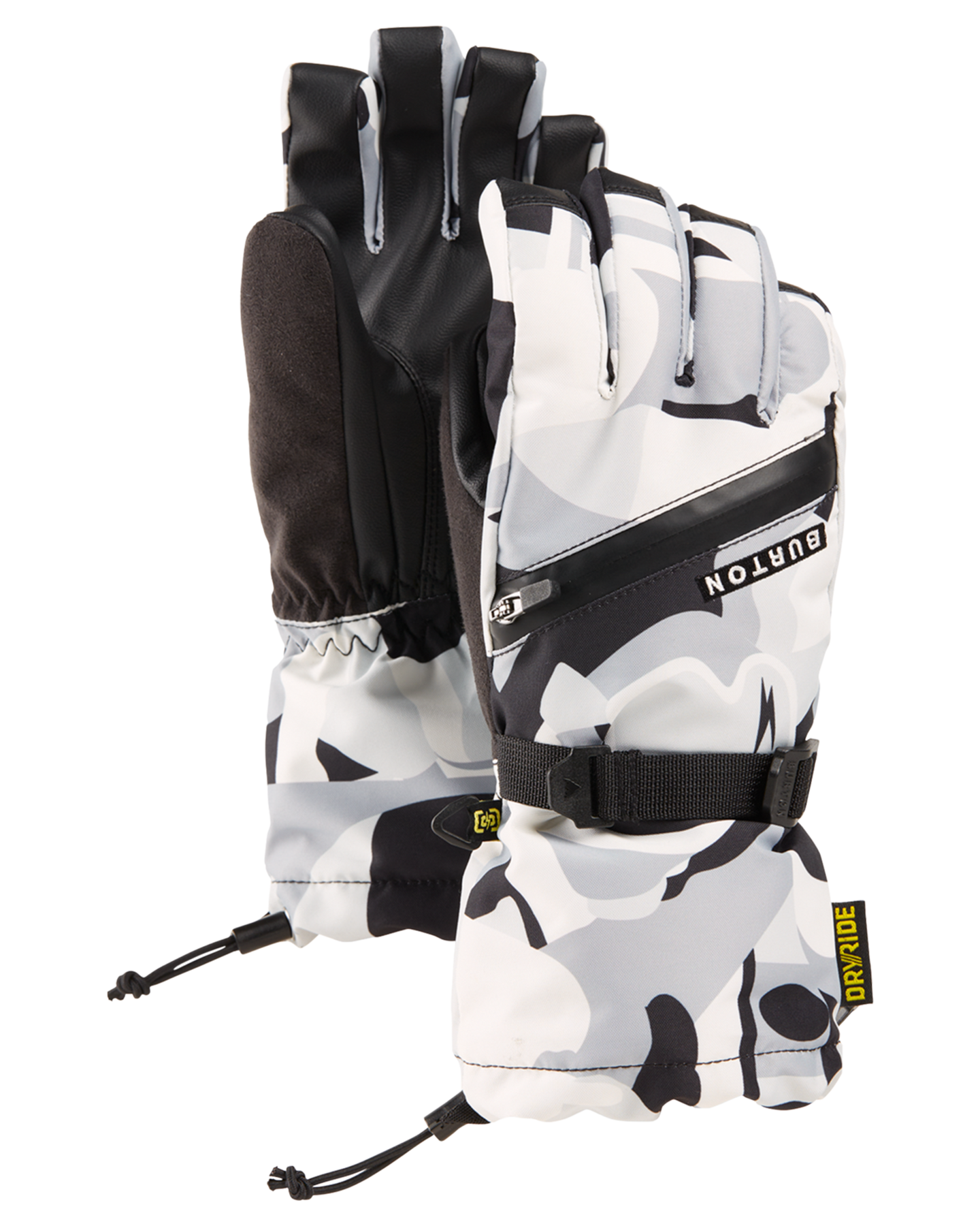 Burton Kids' Vent Snow Gloves - True Black Cosmoblock Snow Gloves & Mittens - Trojan Wake Ski Snow