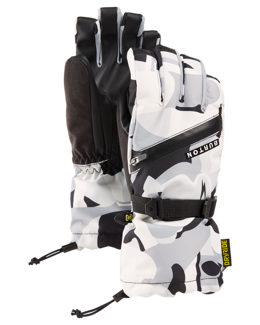 Burton Kids' Vent Snow Gloves - True Black Cosmoblock Snow Gloves & Mittens - Trojan Wake Ski Snow