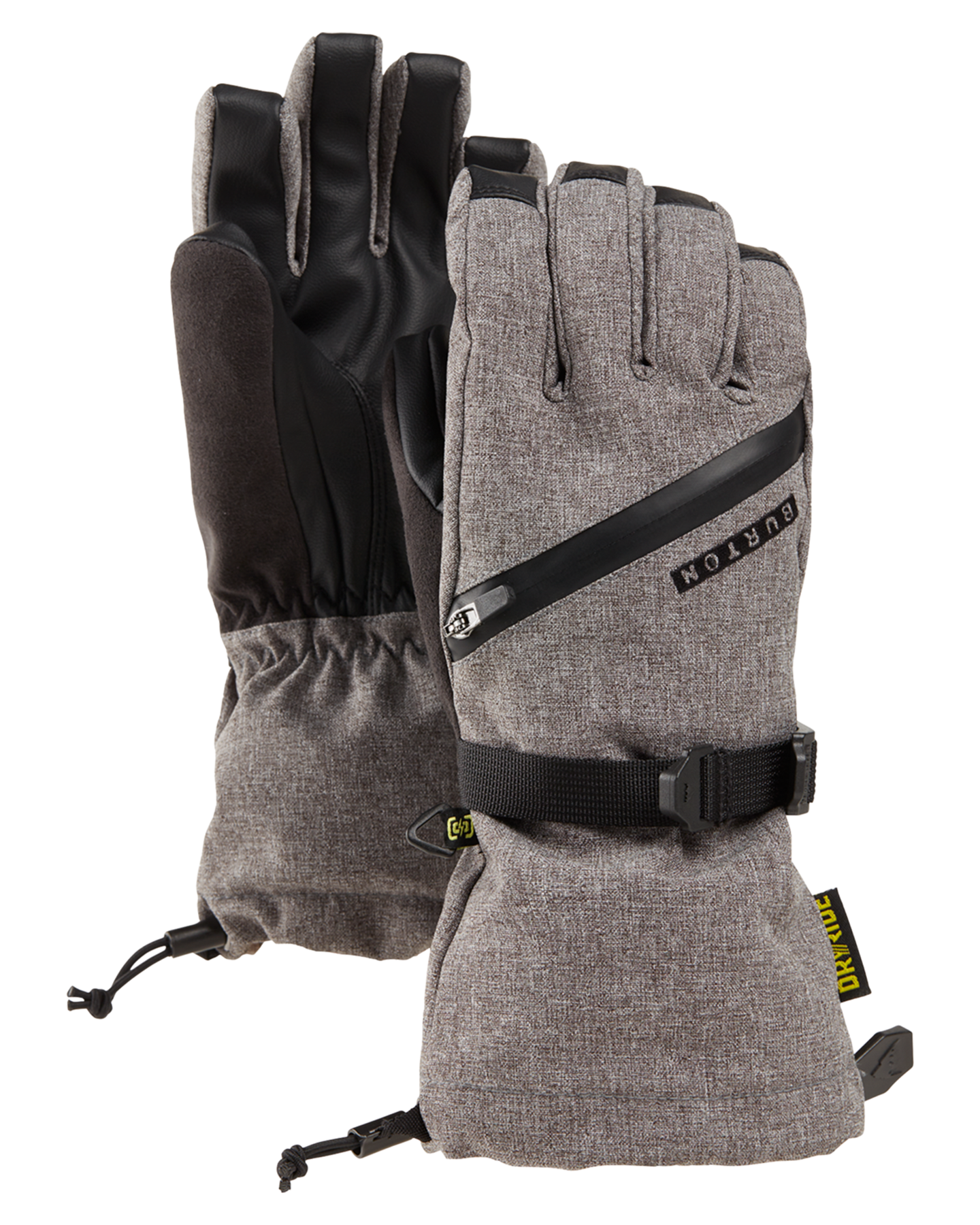 Burton Kids' Vent Snow Gloves - Gray Heather Snow Gloves & Mittens - Trojan Wake Ski Snow