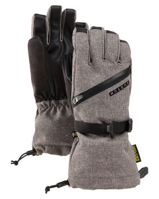 Burton Kids' Vent Snow Gloves - Gray Heather Snow Gloves & Mittens - Trojan Wake Ski Snow