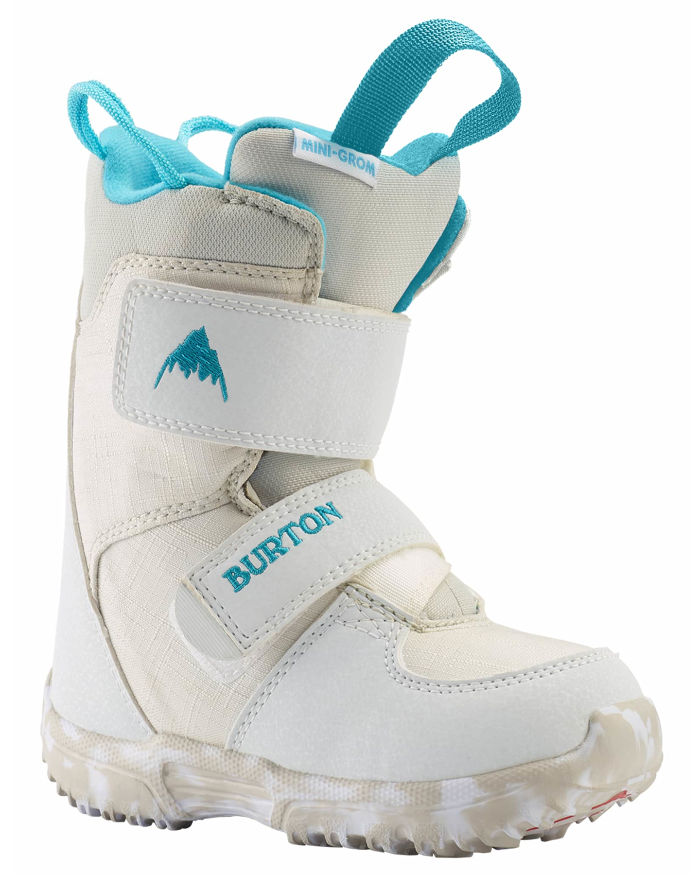 Burton Toddlers' Mini Grom Snowboard Boots - White Snowboard Boots - Kids - SnowSkiersWarehouse