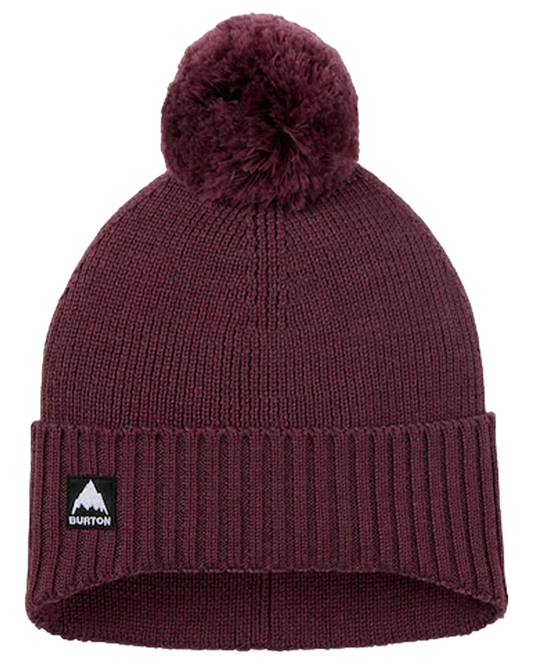 Burton Fleece-Lined Earflap Beanie - Almandine Beanies - Trojan Wake Ski Snow