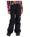 Burton Kids' Elite 2L Cargo Snow Pants - True Black Snow Pants - Trojan Wake Ski Snow