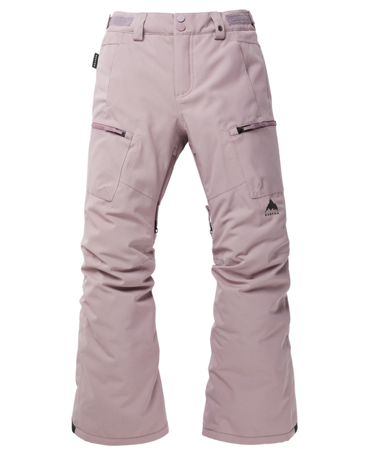 Burton Kids' Elite 2L Cargo Snow Pants - Elderberry Snow Pants - Trojan Wake Ski Snow