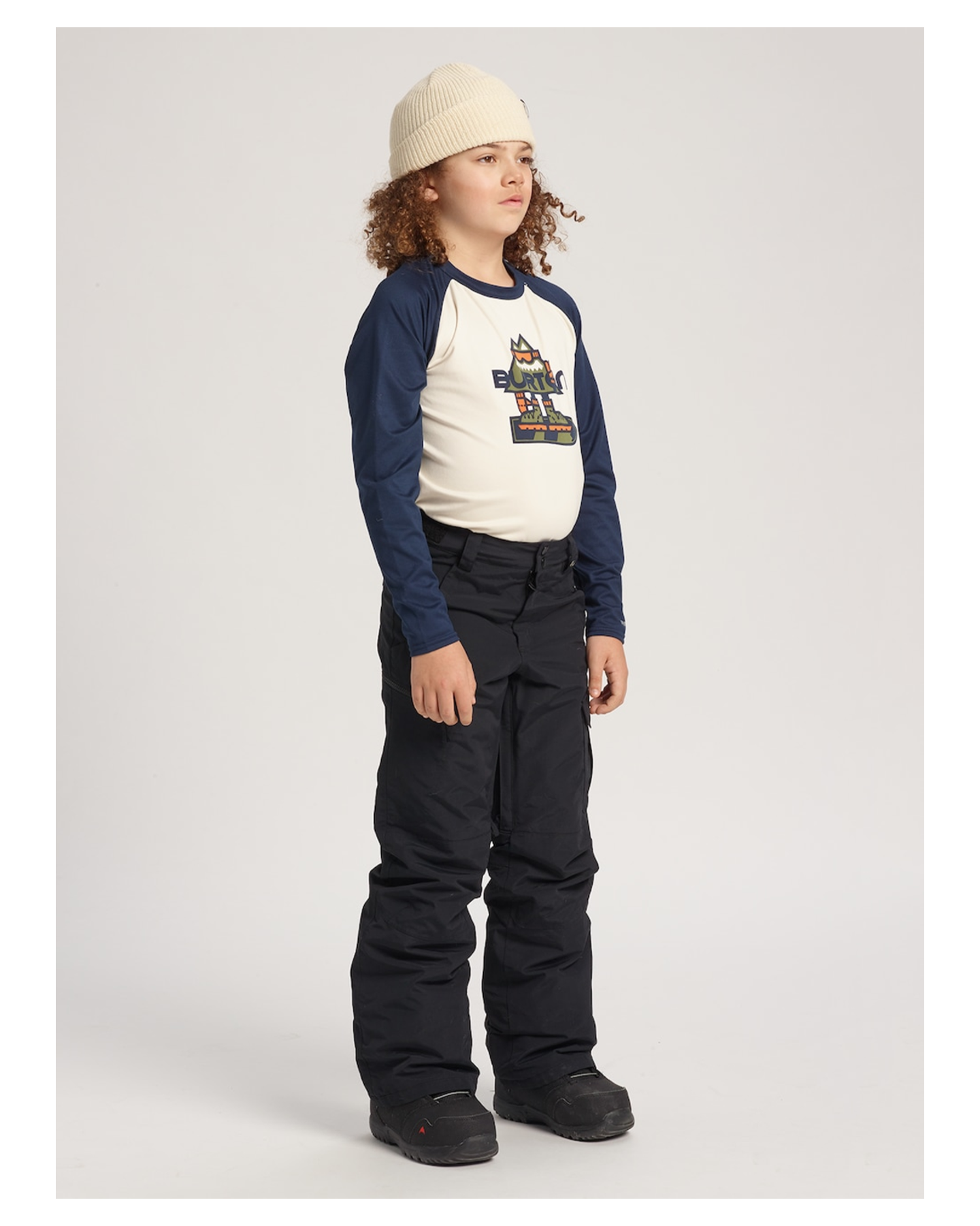 Burton Kids' Exile 2L Cargo Snow Pants - True Black Snow Pants - Trojan Wake Ski Snow