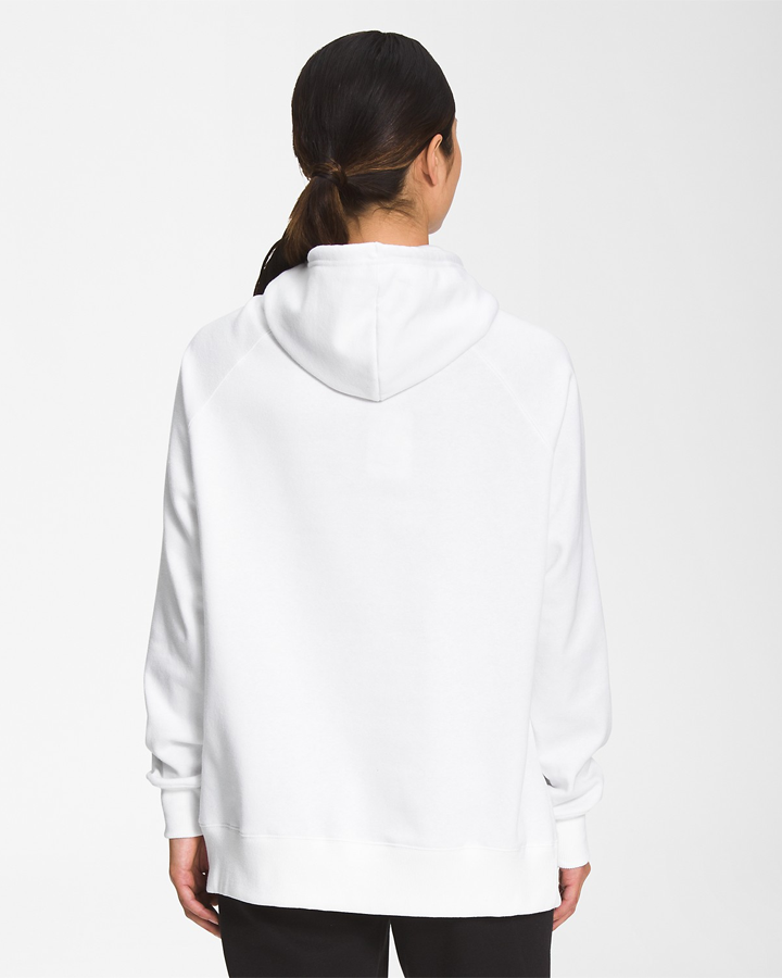 The North Face Women's Half Dome Pullover Hoodie - TNF White / TNF Black Hoodies & Sweatshirts - Trojan Wake Ski Snow