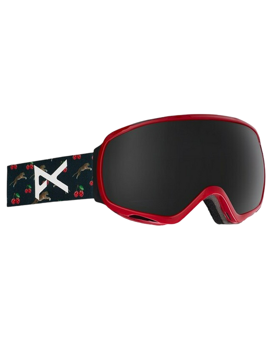 Anon Tempest Women's Snow Goggles - Black Cherries / Dark Smoke Snow Goggles - Trojan Wake Ski Snow