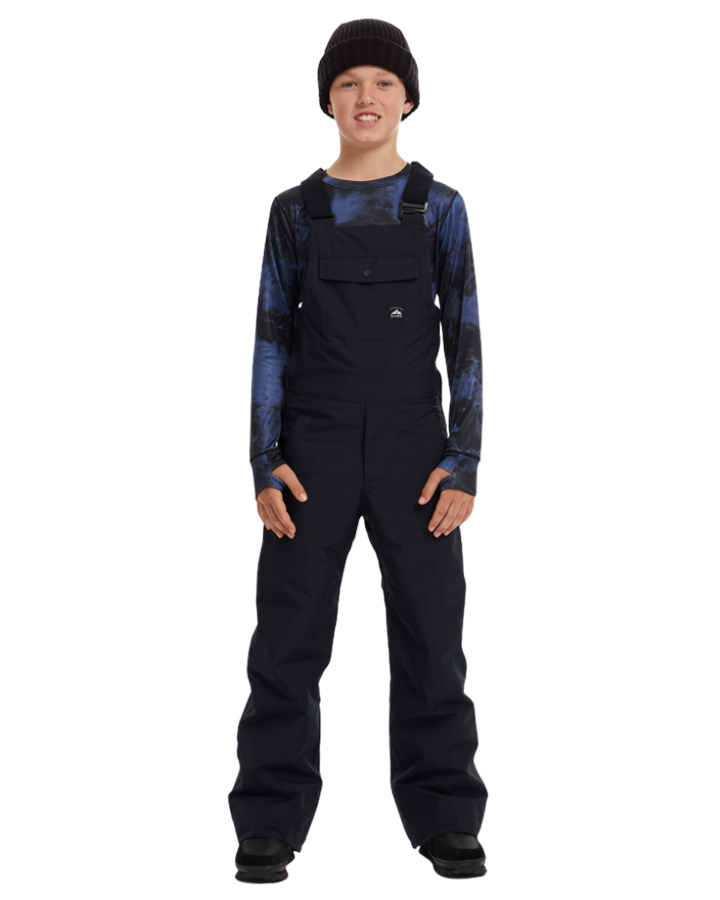 Elude Limitless Kids Bib - True Black - 2023 Snow Bibs - Trojan Wake Ski Snow