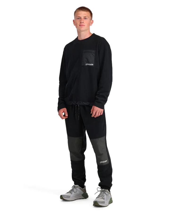 Spyder Unisex Lounge Pant - Black - 2023 Pants - Trojan Wake Ski Snow