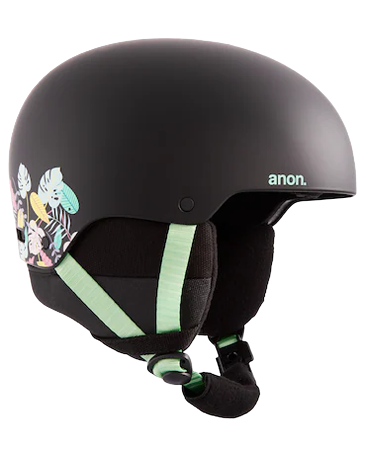 Anon Kids' Rime 3 Snow Helmet - Black Snow Helmets - Trojan Wake Ski Snow