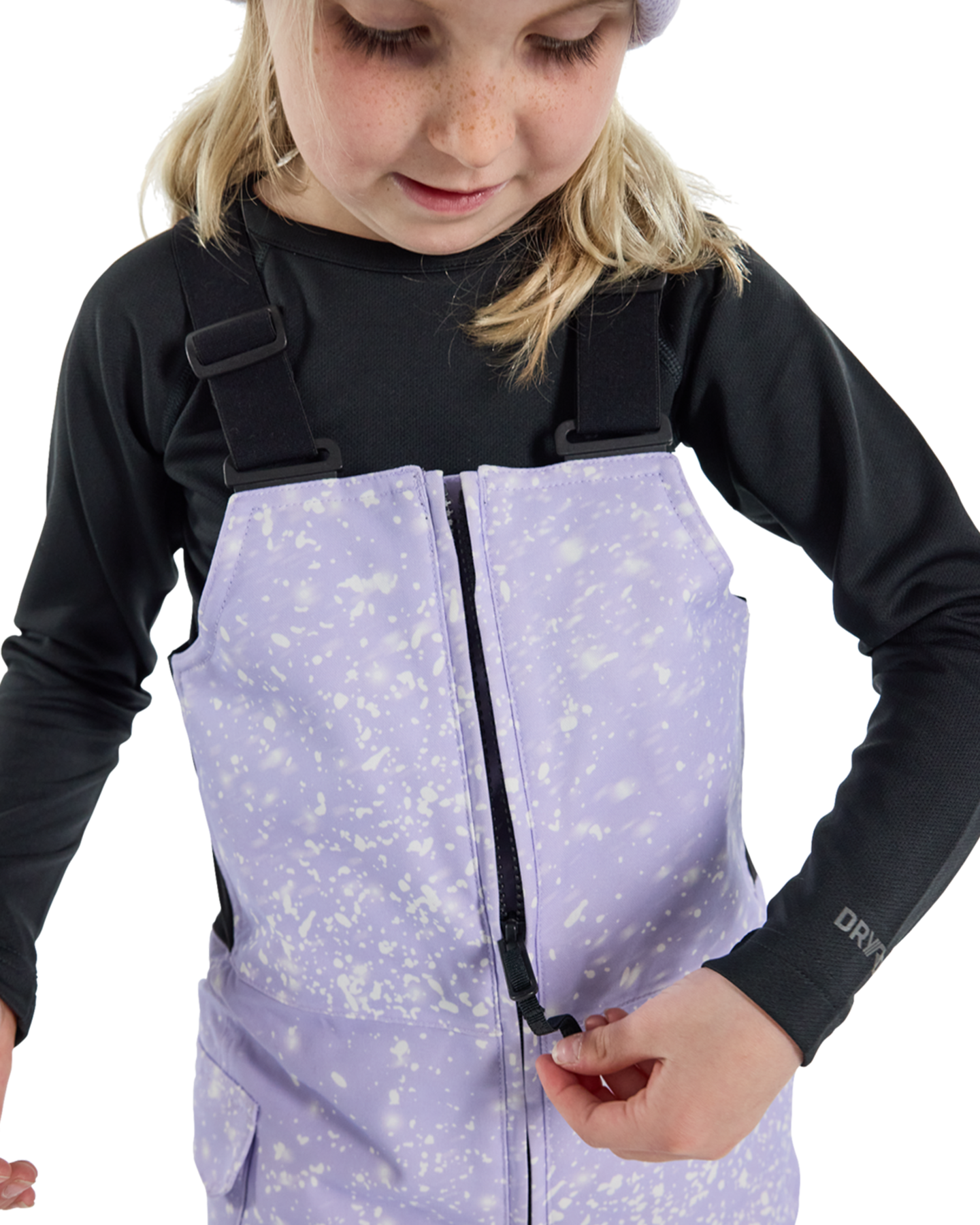 Burton Toddlers' Maven 2L Bib Snow Pants - Stardust Snow Bibs - Trojan Wake Ski Snow