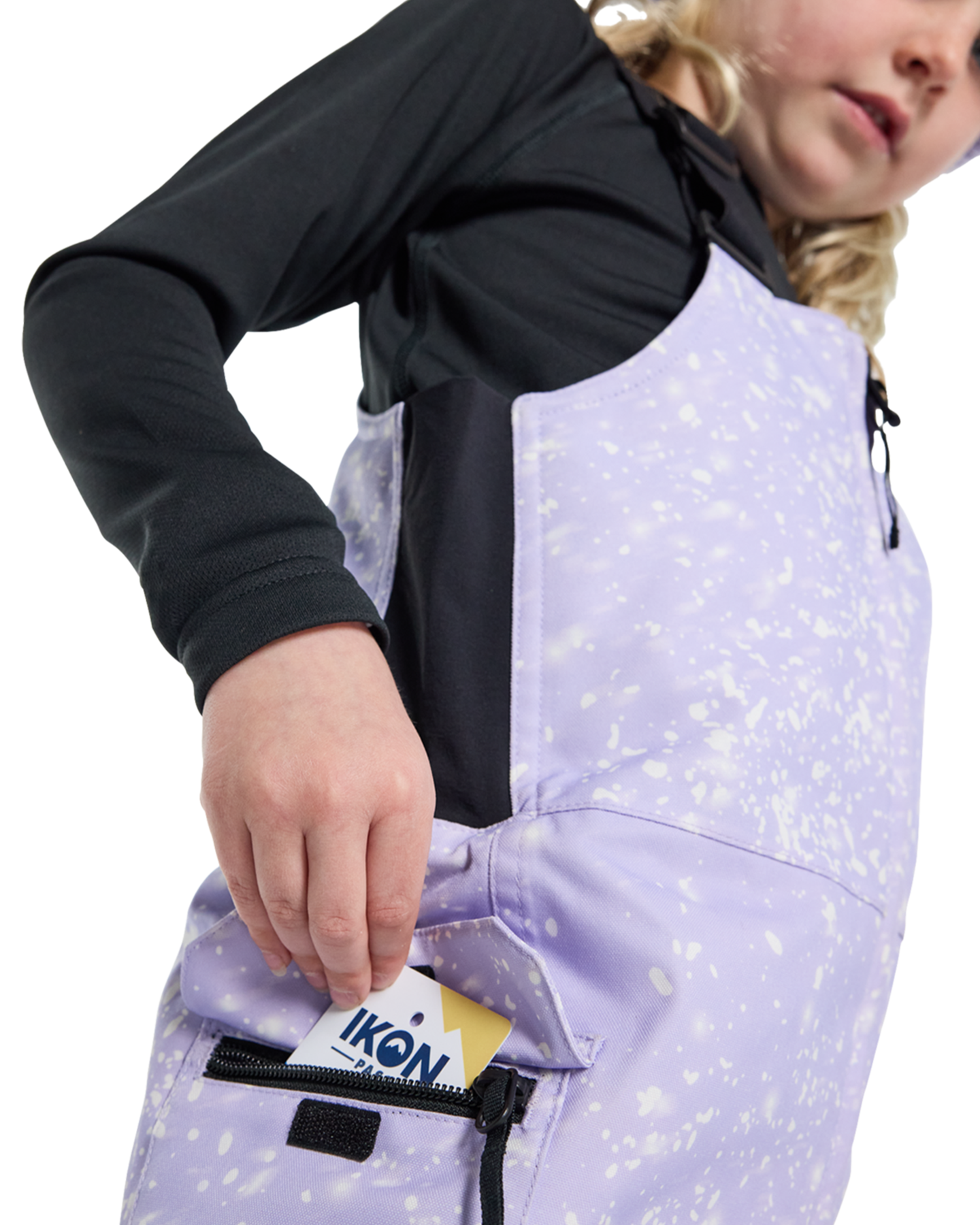 Burton Toddlers' Maven 2L Bib Snow Pants - Stardust Snow Bibs - Trojan Wake Ski Snow