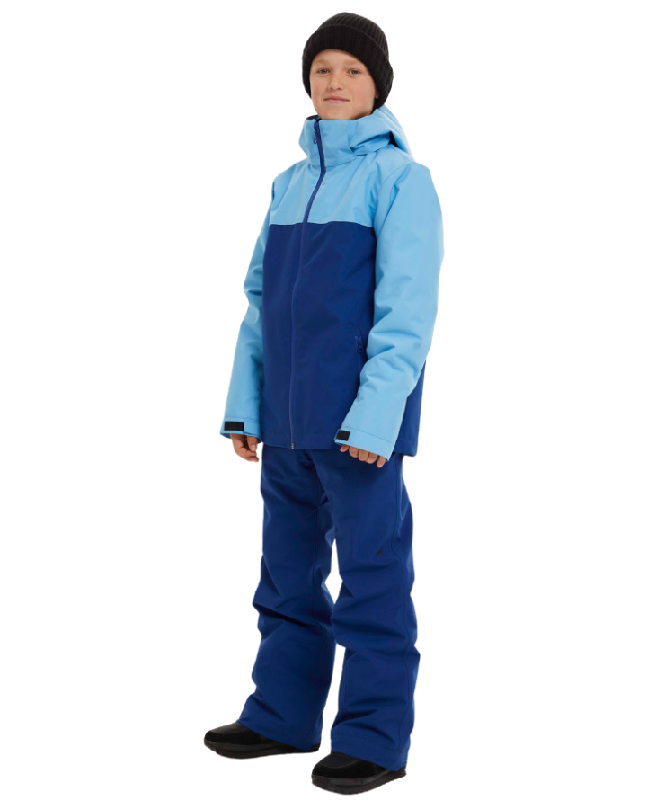 Elude Tommy Kids Jacket - Azure - 2023 Snow Jackets - Trojan Wake Ski Snow