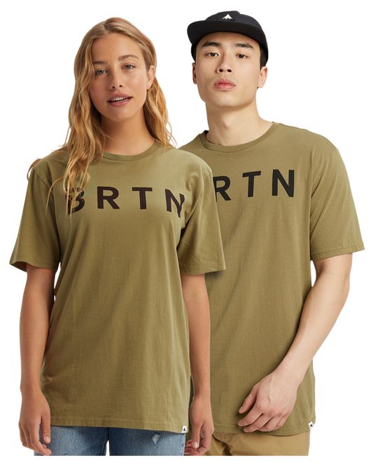 Burton Brtn Short Sleeve T-Shirt - Martini Olive Shirts & Tops - Trojan Wake Ski Snow