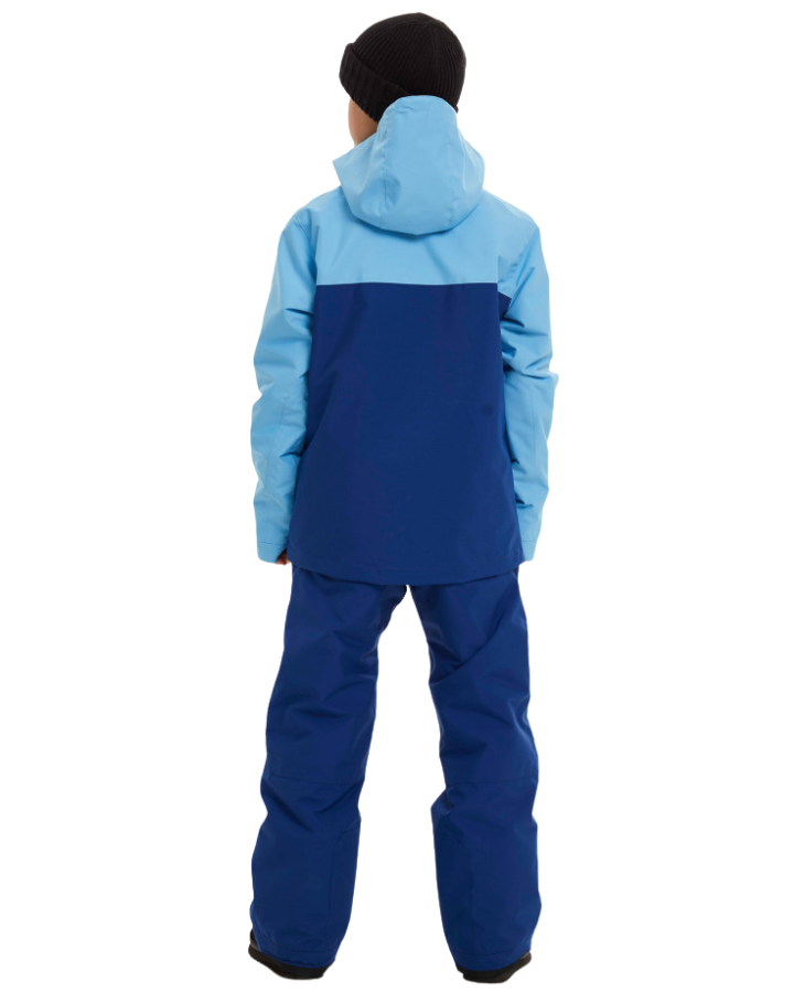 Elude Tommy Kids Jacket - Azure - 2023 Snow Jackets - Trojan Wake Ski Snow