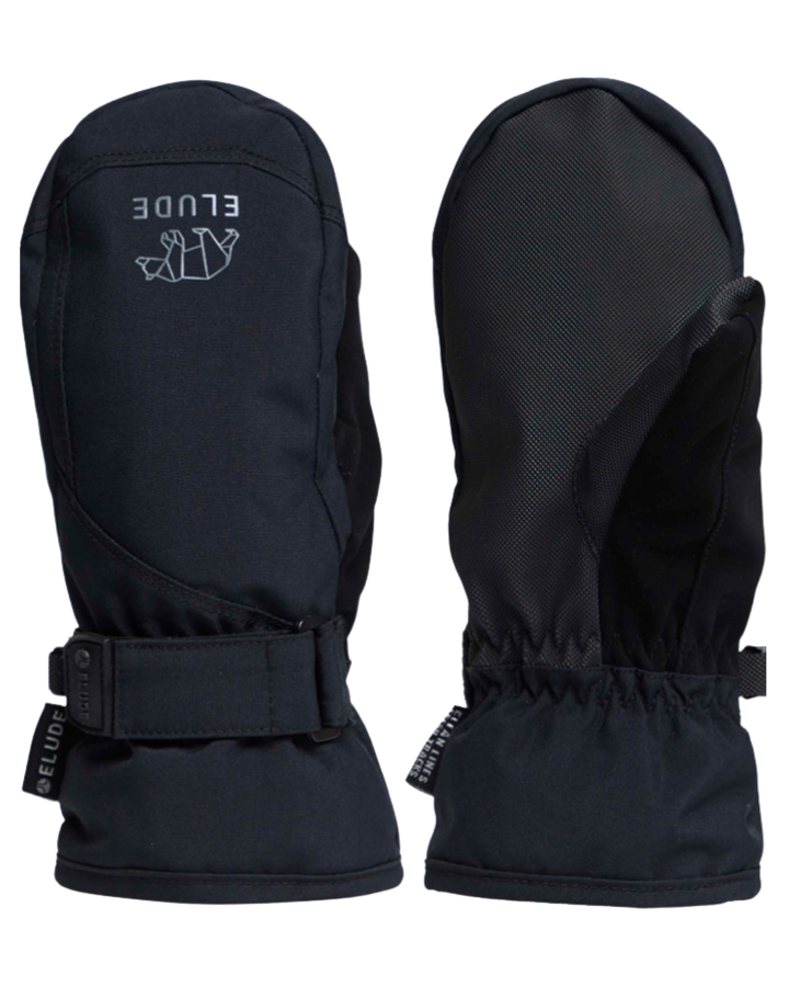 Elude Boys Icon Mittens - True Black - 2023 Snow Gloves & Mittens - Trojan Wake Ski Snow