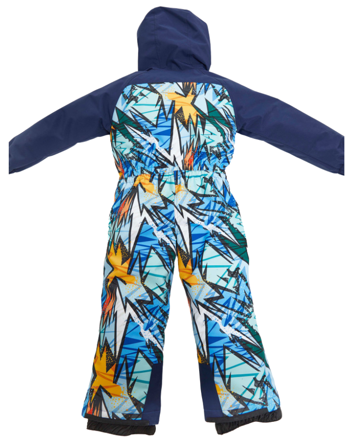 Elude Kids Onesie - Retro Freeze - 2023 Kids' Snow Onesies - Trojan Wake Ski Snow