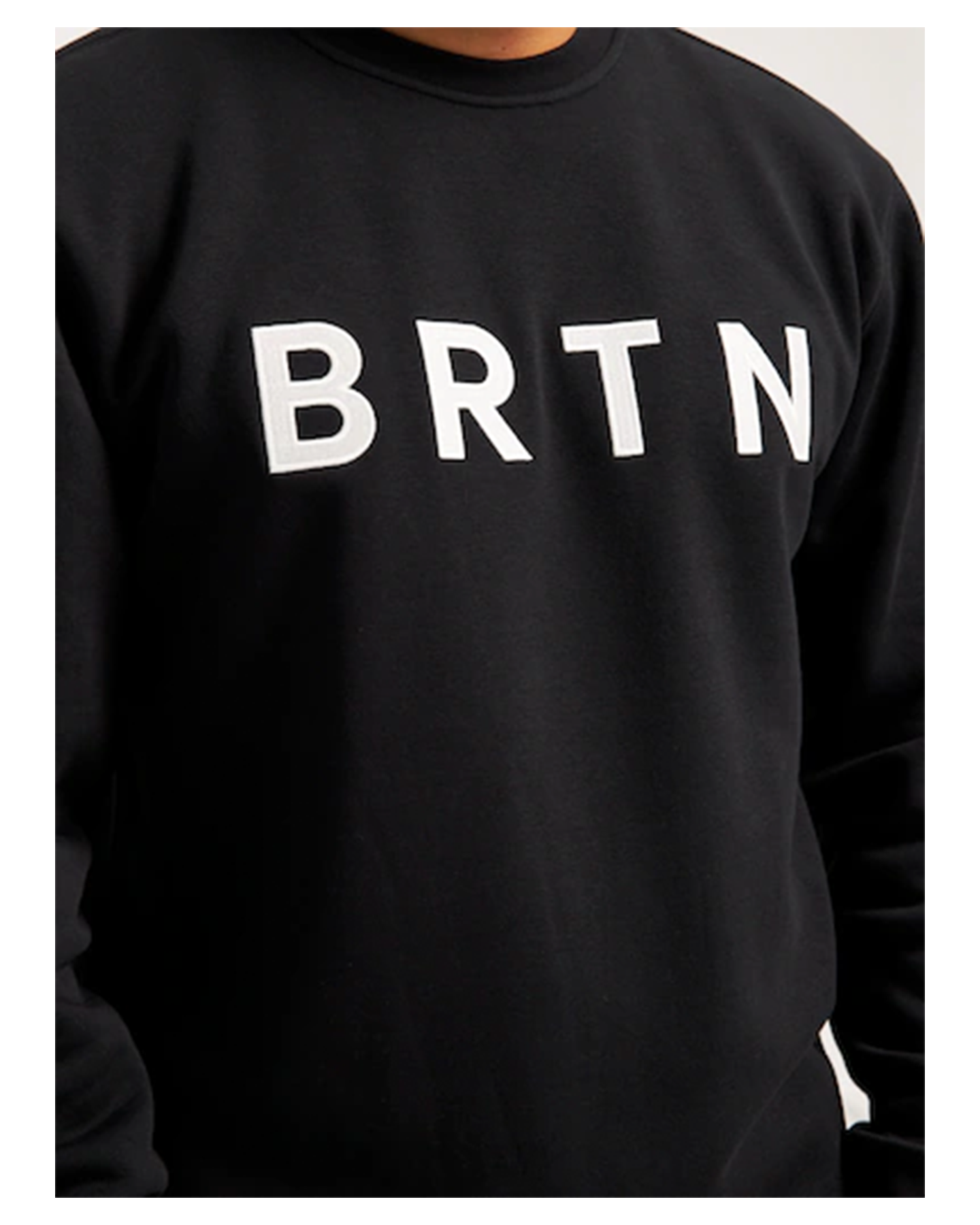 Burton Brtn Crewneck Sweatshirt - True Black Hoodies & Sweatshirts - Trojan Wake Ski Snow