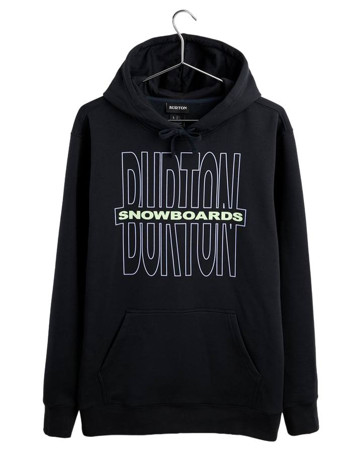 Burton Farrington Pullover Hoodie - True Black Hoodies & Sweatshirts - Trojan Wake Ski Snow