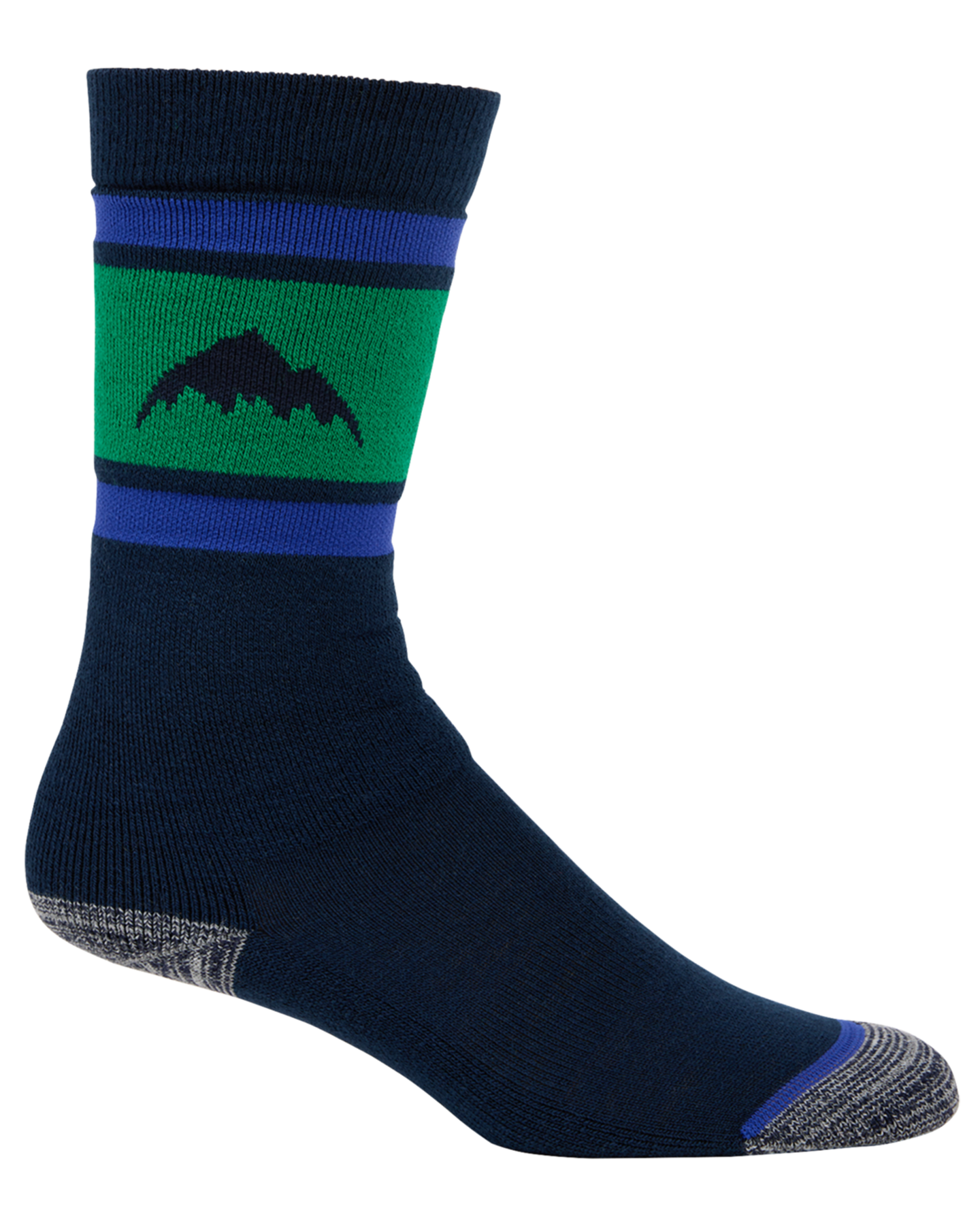 Burton Kids' Weekend Midweight Socks 2-Pack - Galaxy Green Socks - Trojan Wake Ski Snow