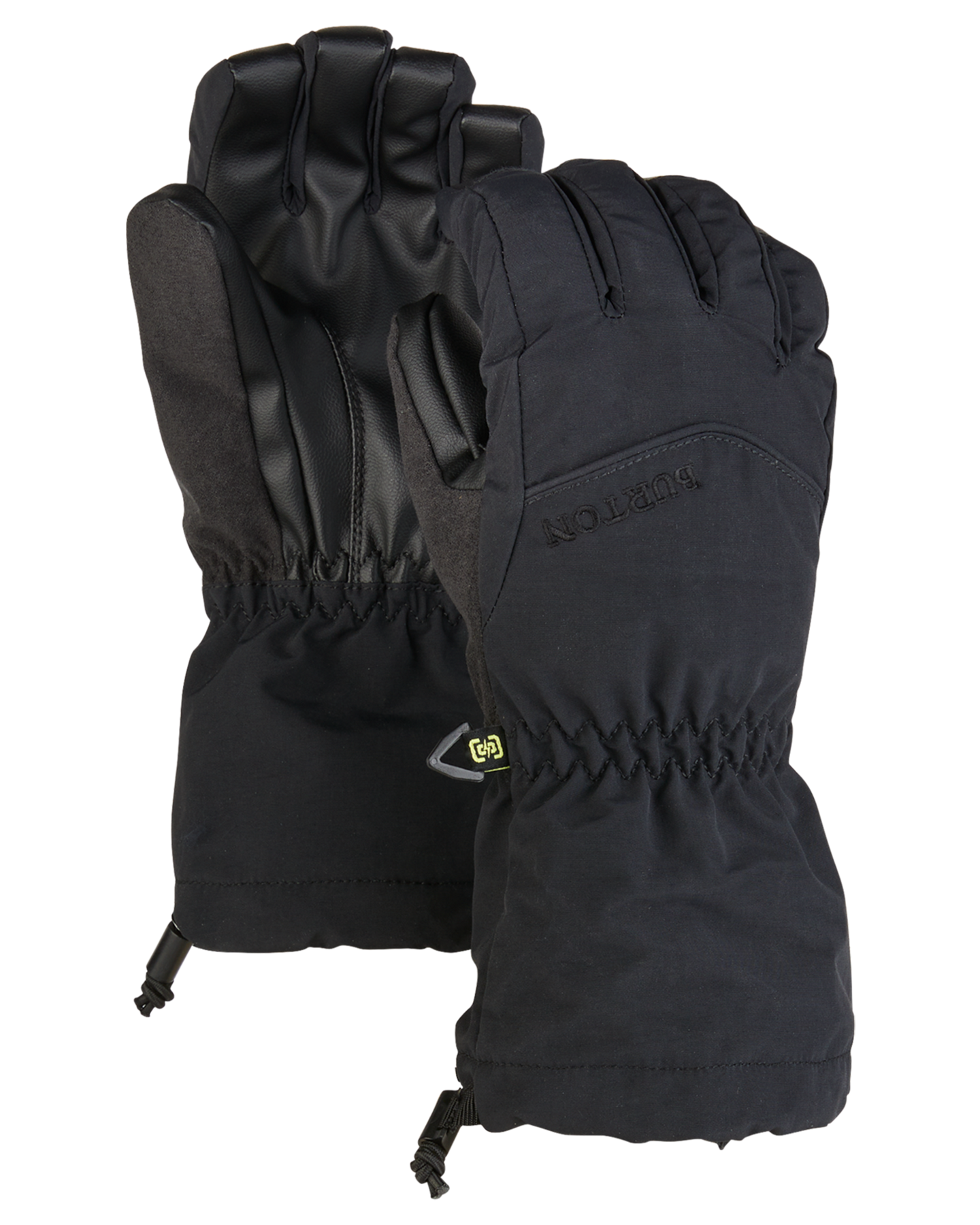 Burton Kids' Profile Snow Gloves - True Black Snow Gloves & Mittens - Trojan Wake Ski Snow