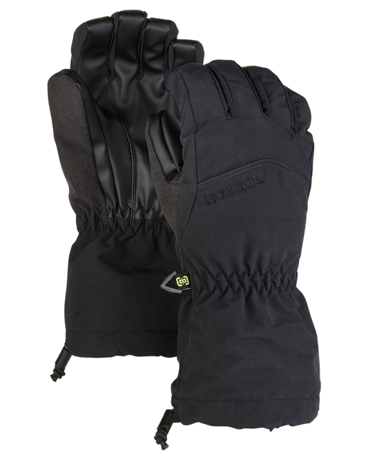 Burton Kids' Profile Snow Gloves - True Black Snow Gloves & Mittens - Trojan Wake Ski Snow