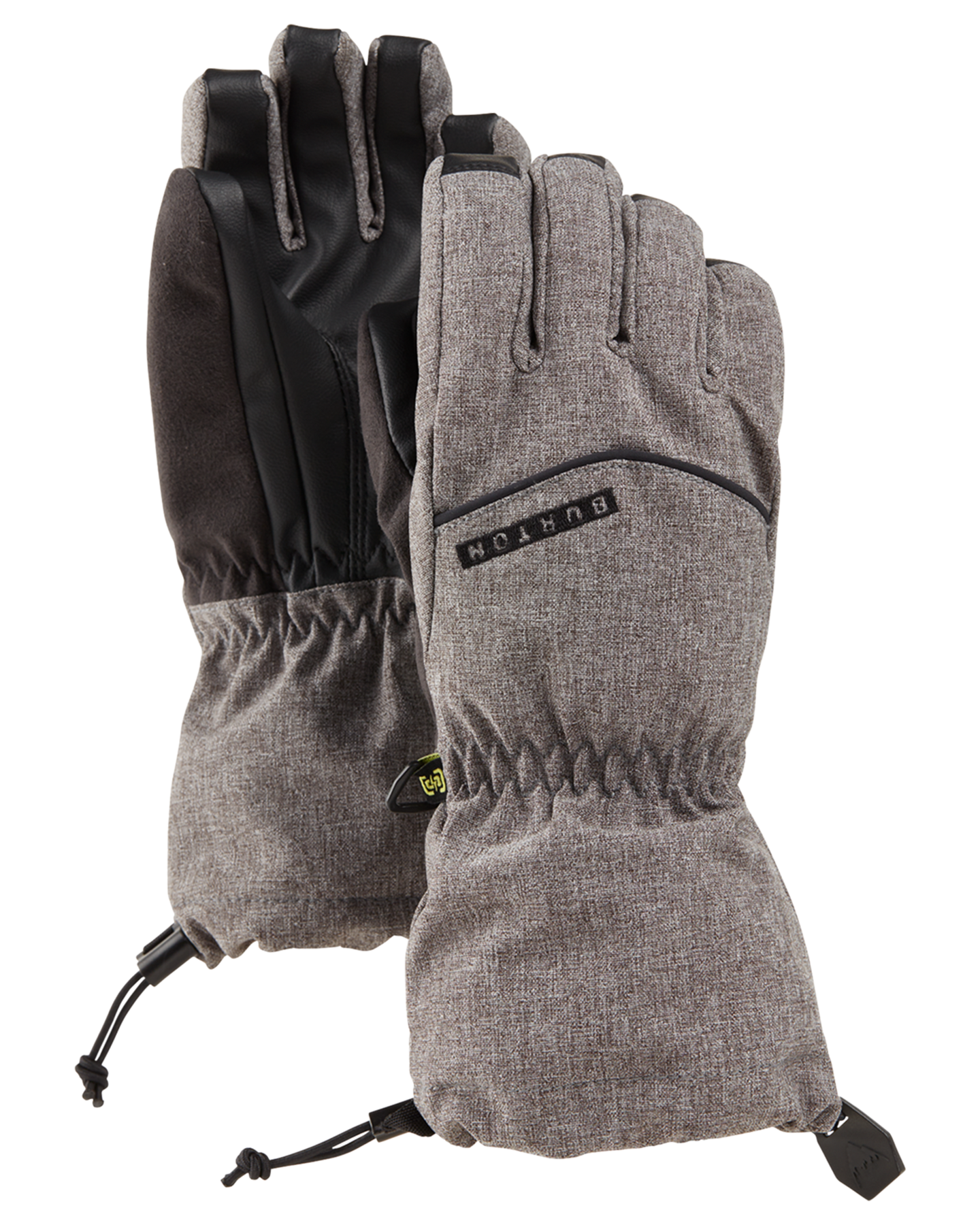 Burton Kids' Profile Snow Gloves - Gray Heather Snow Gloves & Mittens - Trojan Wake Ski Snow