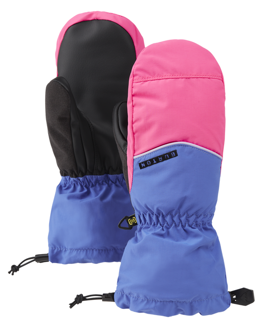 Burton Kids' Profile Snow Mittens - Amparo Blue/Fuchsia Fusion Snow Gloves & Mittens - Trojan Wake Ski Snow