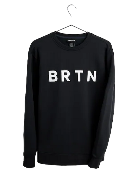 Burton Brtn Crewneck Sweatshirt - True Black Hoodies & Sweatshirts - Trojan Wake Ski Snow