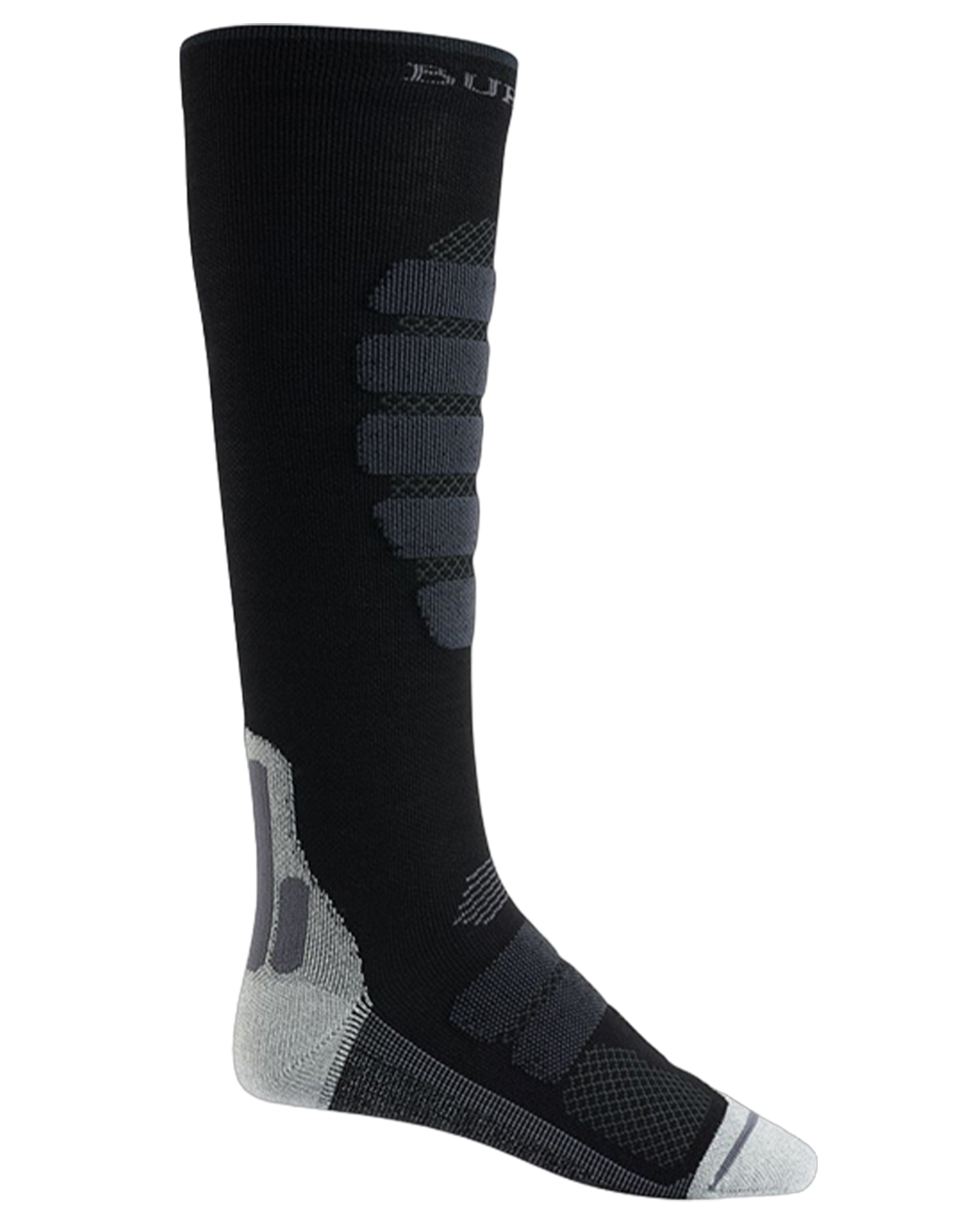 Burton Men's Performance + Lightweight Compression Socks - True Black Socks - Trojan Wake Ski Snow