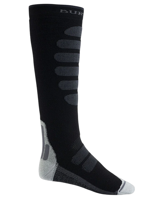 Burton Men's Performance + Midweight Socks - True Black Socks - Trojan Wake Ski Snow