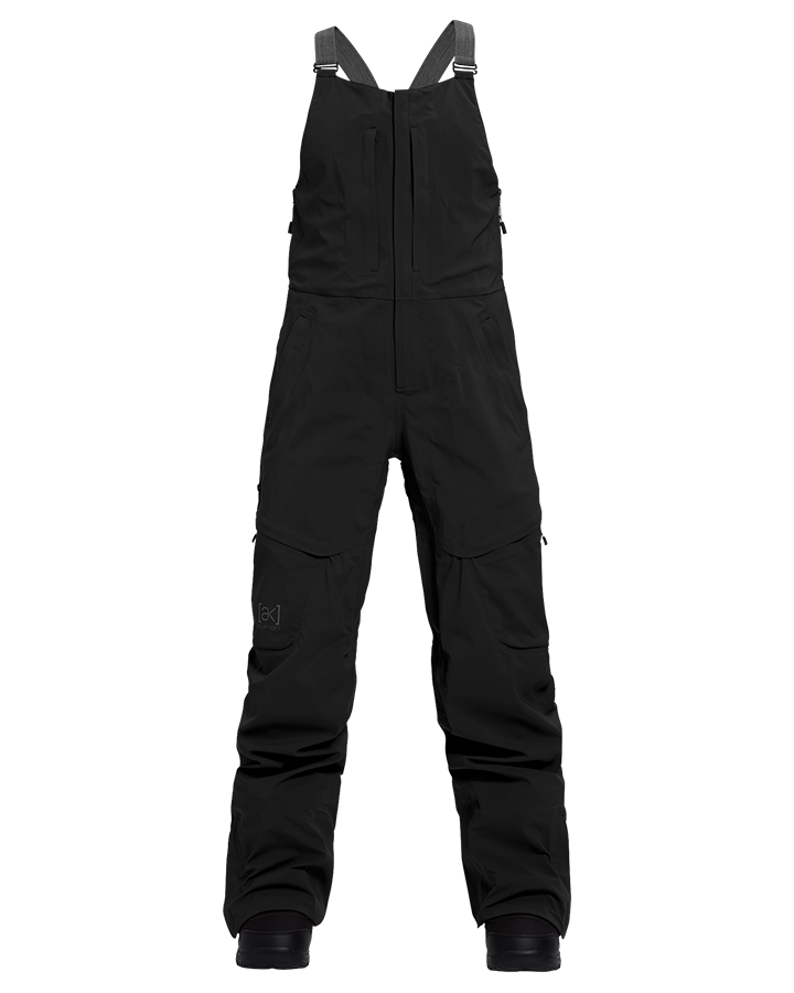 Burton Women's [ak]® Kimmy Gore‑Tex 3L Stretch Bib Snow Pants - True Black Snow Bibs - Trojan Wake Ski Snow