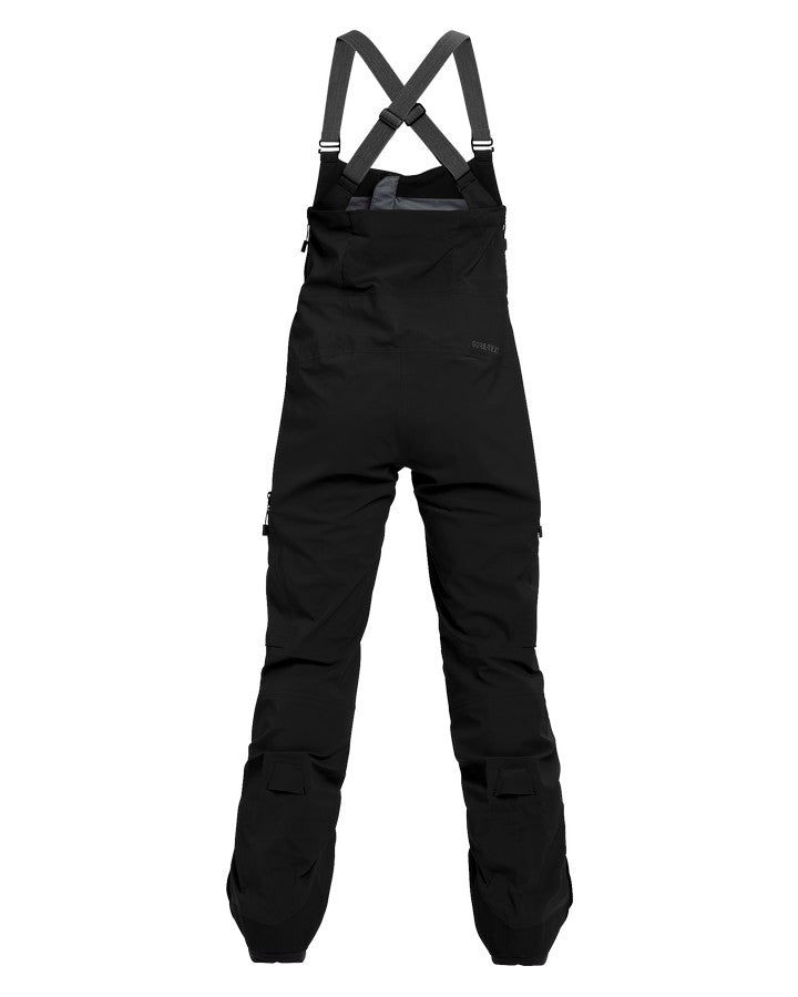 Burton Women's [ak]® Kimmy Gore‑Tex 3L Stretch Bib Snow Pants - True Black Snow Bibs - Trojan Wake Ski Snow