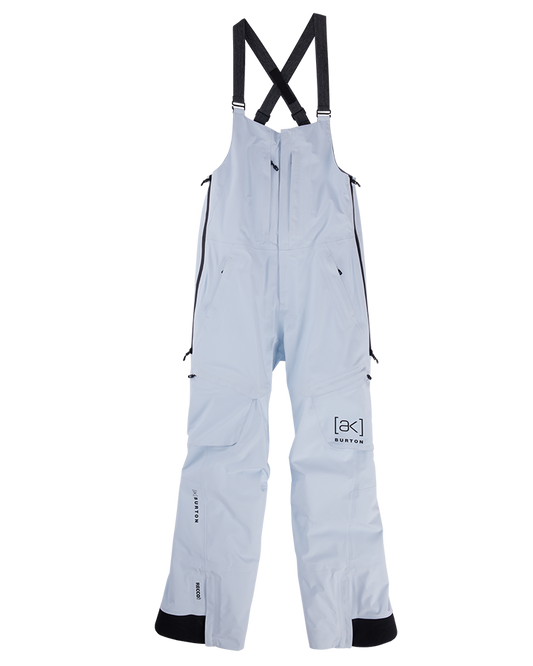 Burton Women's [ak]® Kimmy Gore-Tex 3L Stretch Bib - Ballad Blue - 2023 Snow Bibs - Trojan Wake Ski Snow