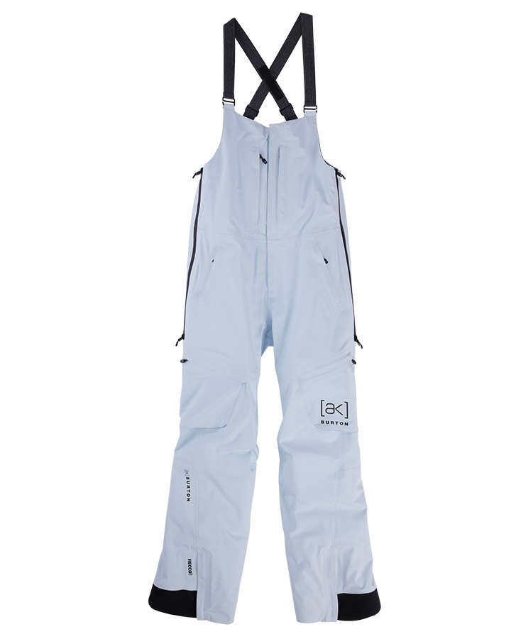 Burton Women's [ak]® Kimmy Gore-Tex 3L Stretch Bib - Ballad Blue - 2023 Snow Bibs - Trojan Wake Ski Snow