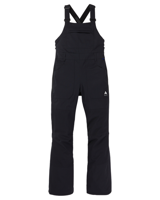 Burton Women's Avalon Stretch 2L Bib Snow Pants - True Black Women's Snow Bibs - Trojan Wake Ski Snow