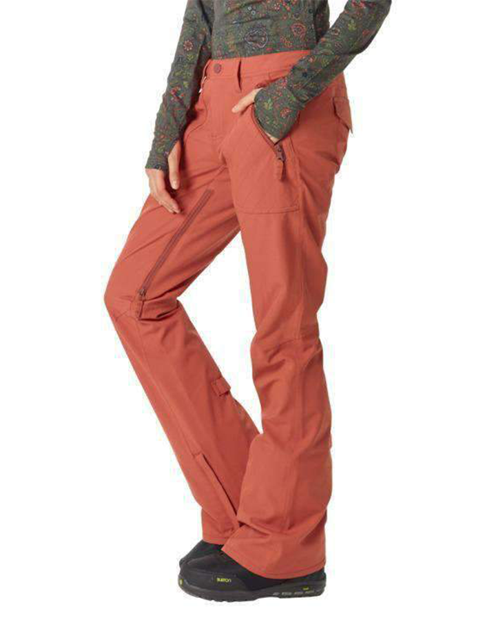 Womens Burton Vida Pant - Persimmon (S) Snow Pants - Trojan Wake Ski Snow