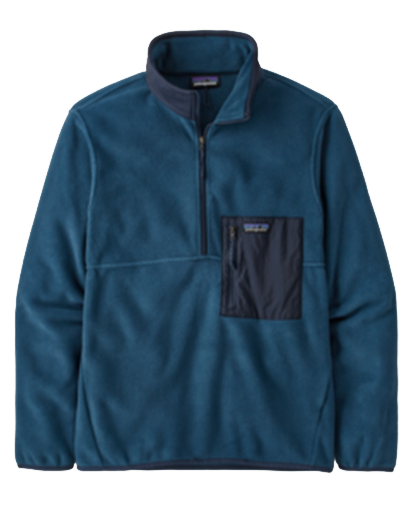 Patagonia Microdini 1/2 Zip Pullover - Tidepool Blue Hoodies & Sweatshirts - Trojan Wake Ski Snow