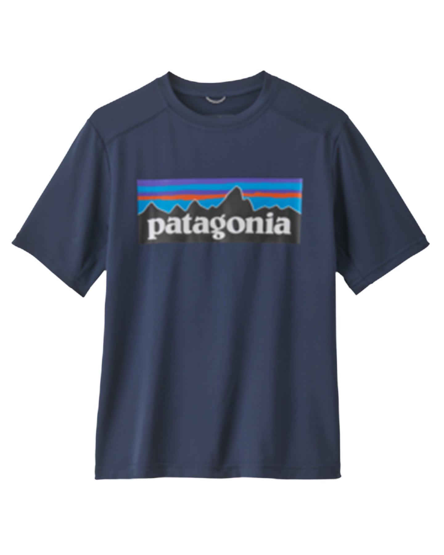 Patagonia Kids' Cap Sw T-Shirt - New Navy Shirts & Tops - Trojan Wake Ski Snow