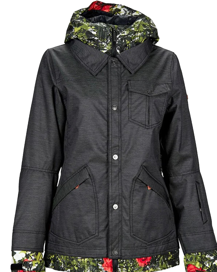 Nikita W Cypress Jacket Black/ Camo Pop 2019 | Snow Jackets Womens ...