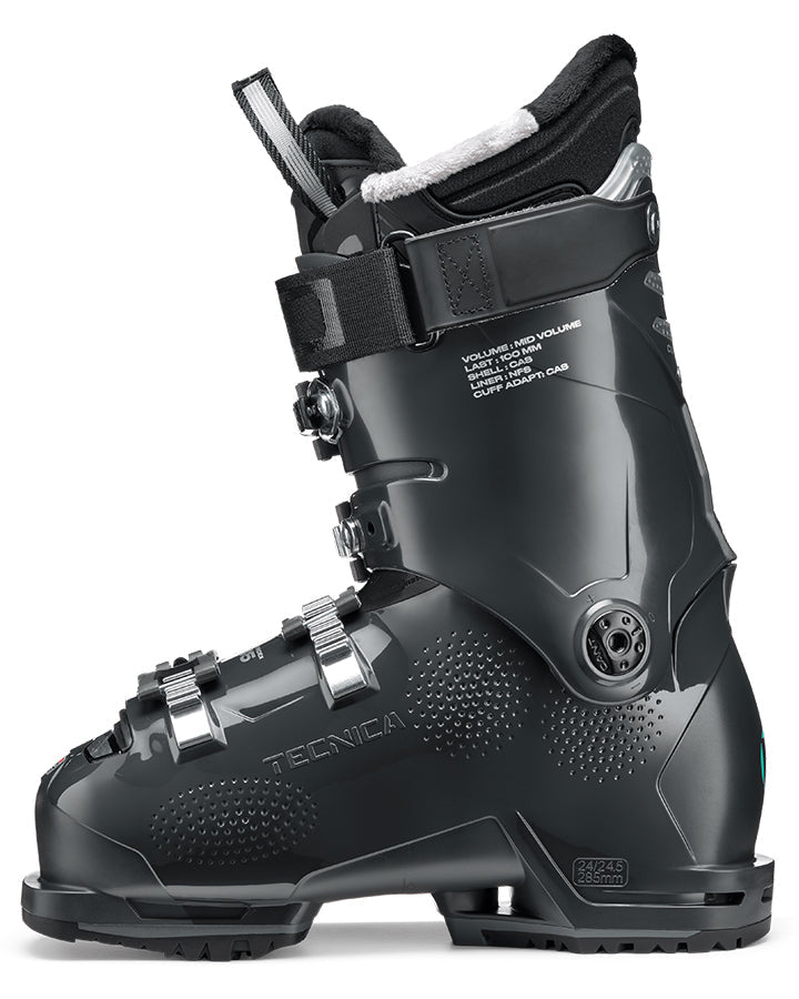 Tecnica Mach Sport 85 GW Women's Ski Boots - Graphite - 2023 Snow Ski Boots - Trojan Wake Ski Snow