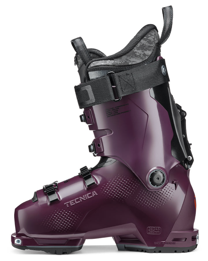 Tecnica Cochise 105 DYN Women's Ski Boots - Wine Bordeaux - 2023 Snow Ski Boots - Trojan Wake Ski Snow