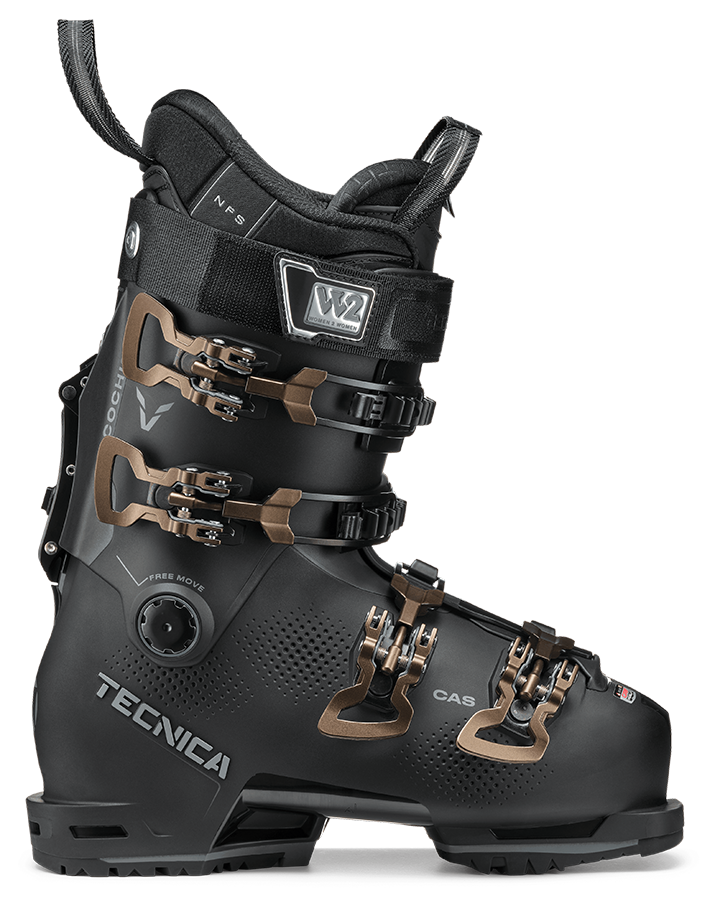 Tecnica Cochise 85 Women's Ski Boots - Black - 2023 Snow Ski Boots - Trojan Wake Ski Snow