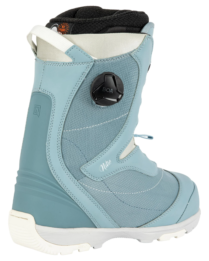 Nitro Cypress BOA Dual Womens Snowboard Boots - Blue/Grey - 2023 Snowboard Boots - Trojan Wake Ski Snow